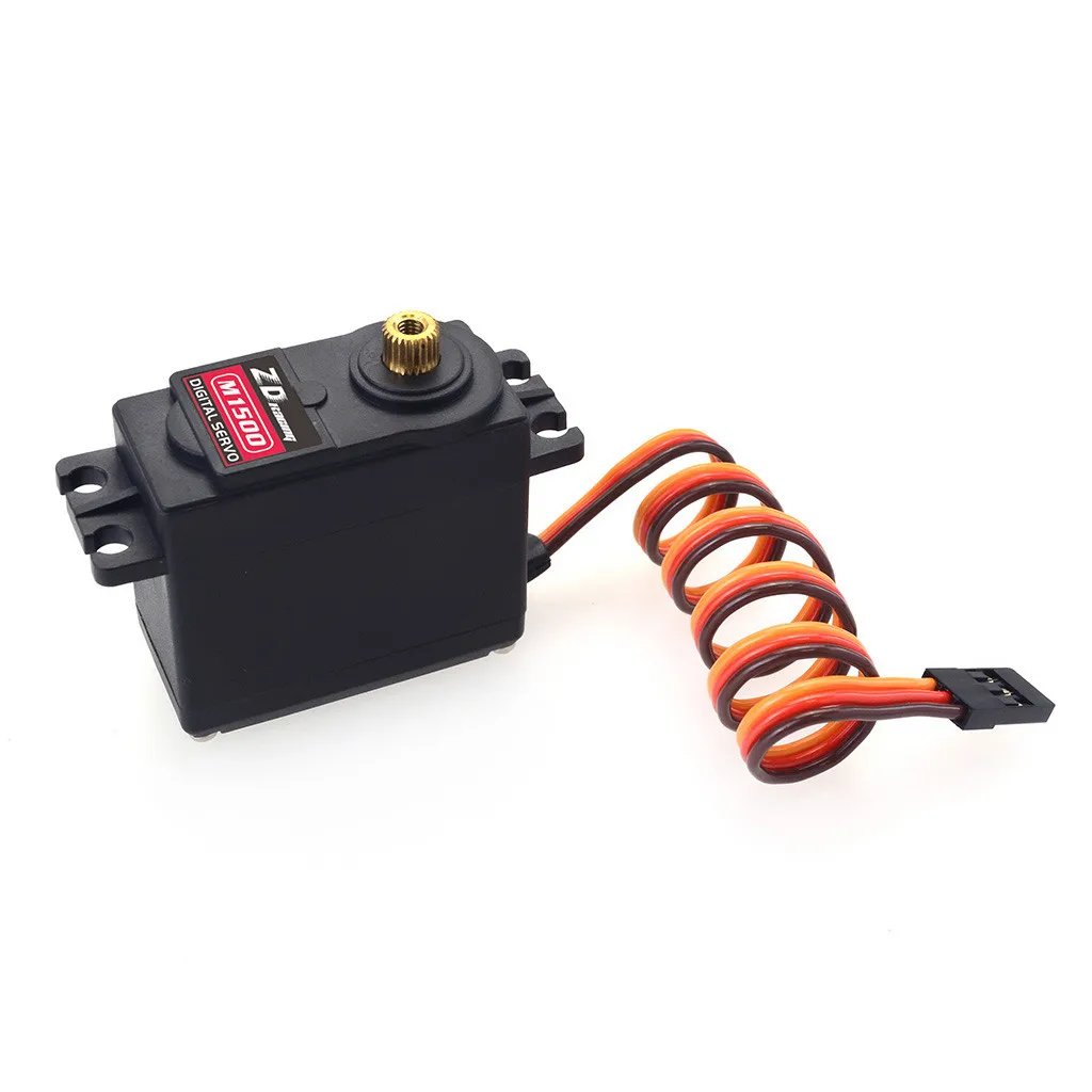 Детали модели ZD Racing M1500 15кг Аналоговый сервопривод 1/8 1/10 RC Car Traxxas HPI HSP медный зуб