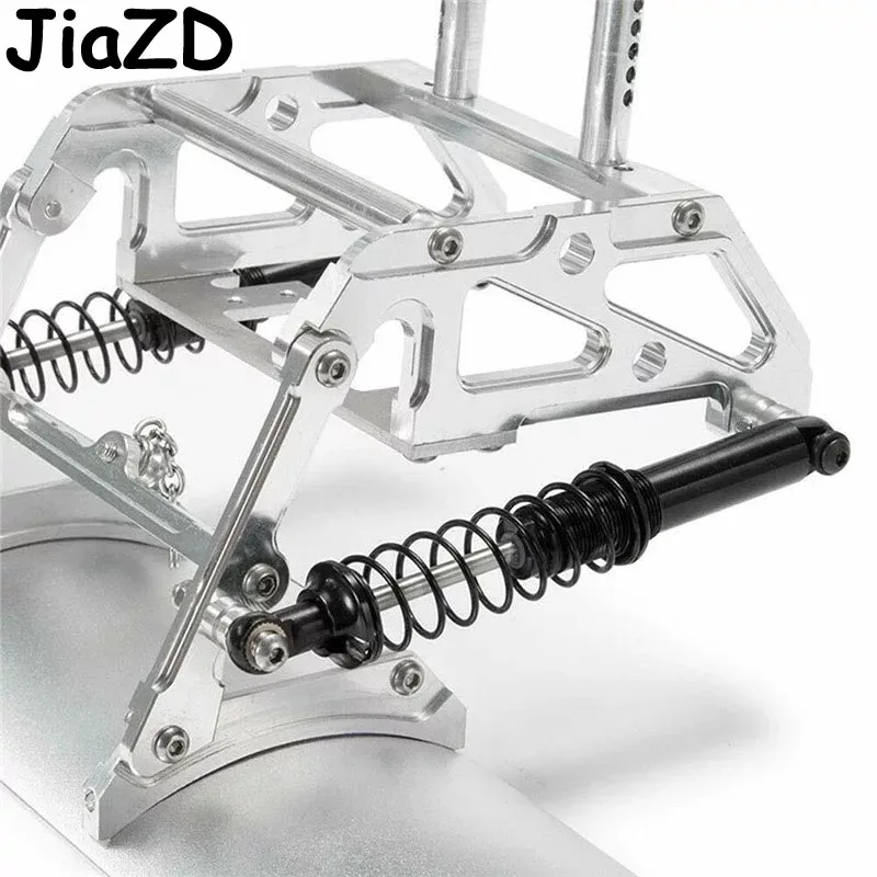 CNC сплавная Передняя лопата для снега инструмент подметания 1/10 RC Гусеничный
