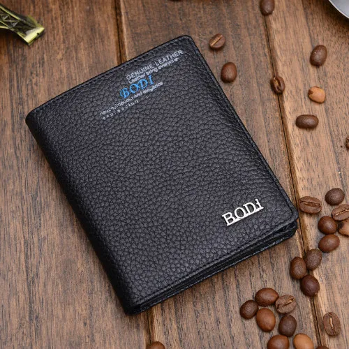 2015 New Style Leather PU Men Wallets short style double color Casual Bags Money Purses Credit Card Holder Clutch|wallet keychain|wallet tissuewallet