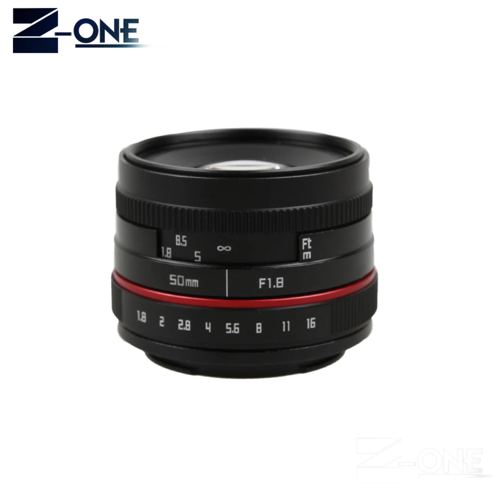 Новинка 50 мм f/1 8 Φ F1.8 объектив камеры для Canon EOS M M2 M3 M5 M6 M10 беззеркальная камера Eos
