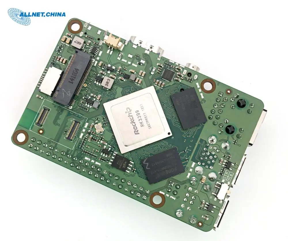 RK3399 чип SBC макетная плата ROCK PI 4B V1.4(с Dualband 2,4/5GHz WLAN/Bluetooth 5,0) 4GB W/128G брендовый радиатор SSD набор