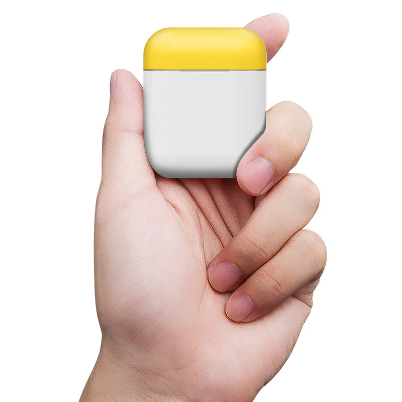 Ультра тонкий мягкий силиконовый чехол для Apple Air Pods для AirPods 2 противоударный защитный чехол для наушников Водонепроницаемый Аксессуар для гарнитуры