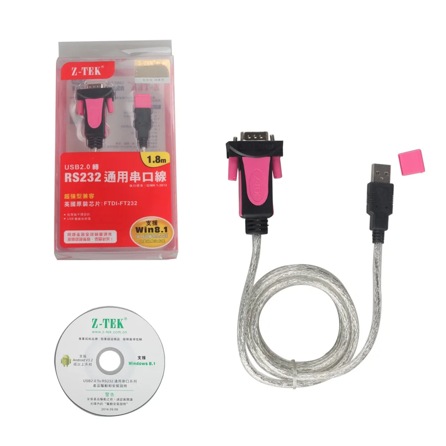 FTDI-FT232 USB к последовательному RS232 DB9 конвертер/адаптер для MAC OS Linux Win7/Win8 USB2.0