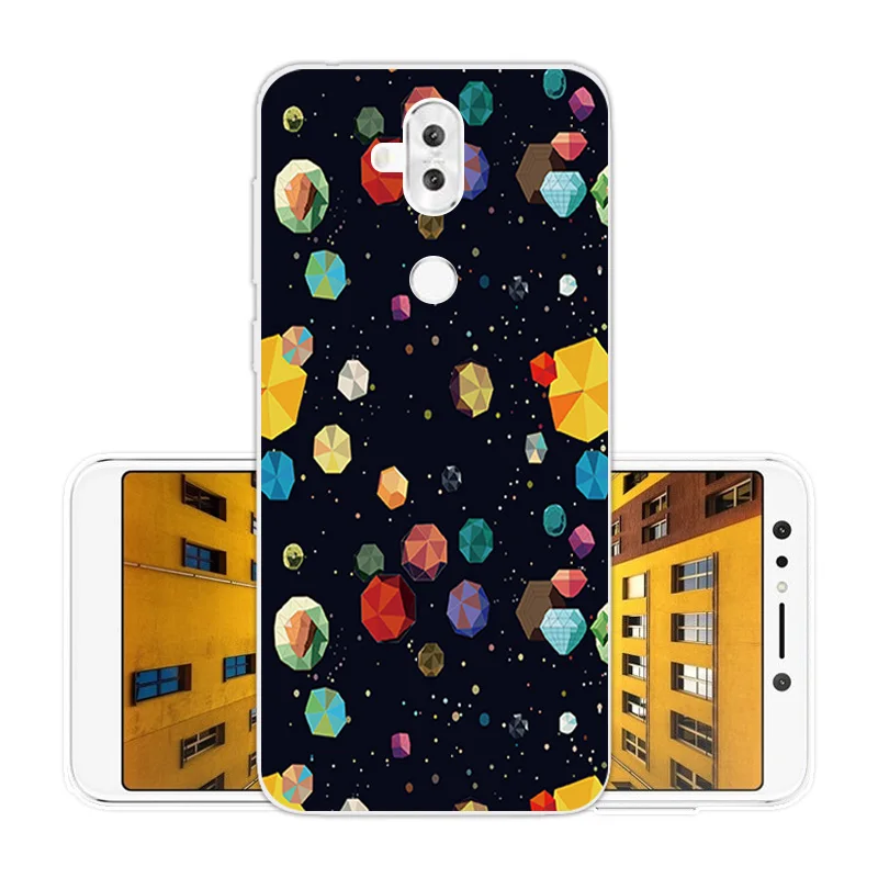 Для Asus Zenfone 5 Lite ZC600KL чехлы для телефонов 6 0 дюймов ZF5Q X017D силиконовый чехол Star Coque |