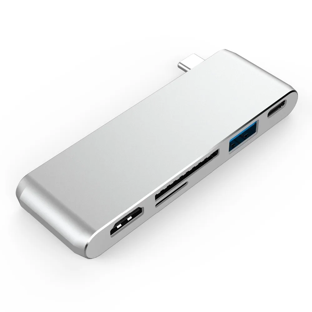 YUNCLOUD USB Hub Type-C 3 1 с Type C Charing 0 SD TF слот для карт HDMI 4K Thunderbolt Combo Dock Dongle MacBook Pro |