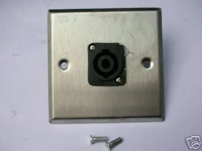 Нержавеющая стенная пластина спикер кабель женский разъем Jack адаптер 9007 |