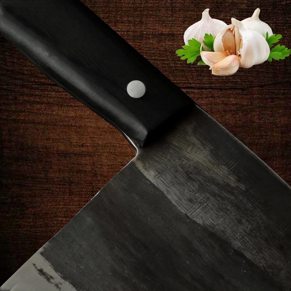 Кованый нож шеф повара ручной работы из нержавеющей стали 6 5 дюйма с полной