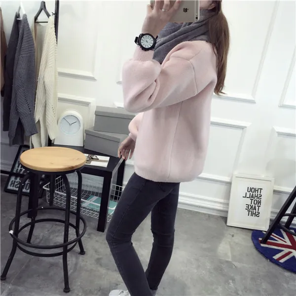 Urifens Womens Sweaters 2017 New Coat Solid Long Sleeve Casaco Feminino Casual O Neck Lantern Female Cardigans QLM12 |