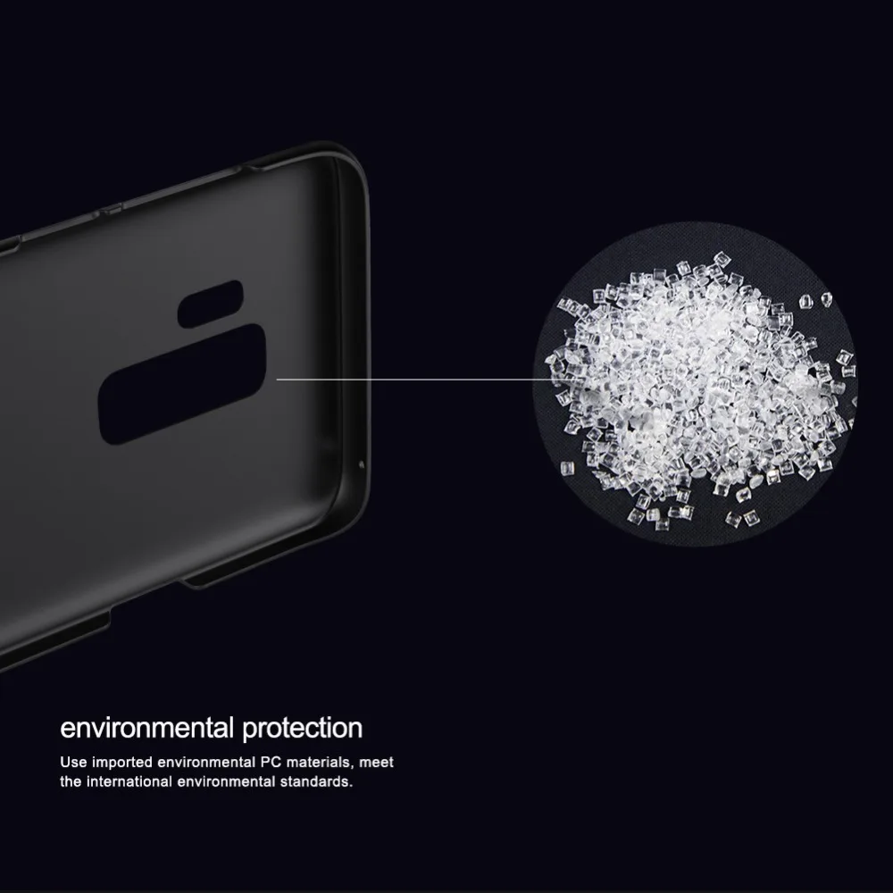 Суперматовый защитный чехол NILLKIN для Samsung Galaxy S9 Plus жесткий матовый из