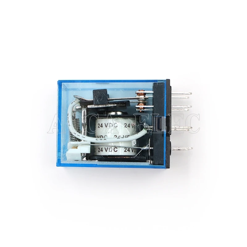 OMRON MY2P HH52P MY2NJ Relay Coil General DPDT Micro Mini Electromagnetic Relay Switch with LED AC 110V 220V DC 12V 24V