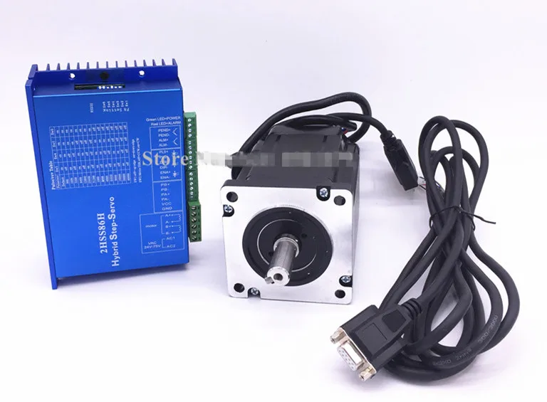 2 фазы NEMA34 8.5Nm 1133ozf. В замкнутом цикле шаговый Серводвигатель комплект JMC 86J18118EC-1000 +