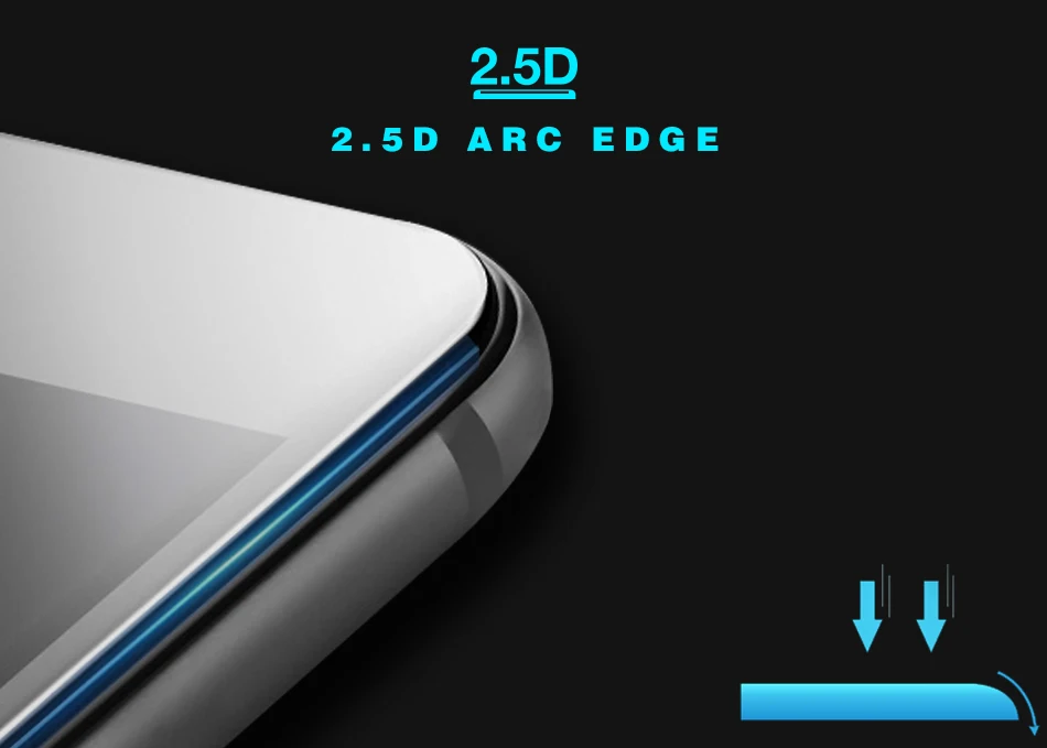 For Huawei Mate 20 lite Tempered Glass Screen Protector 9H 2.5D Full Covered Toughened Protective Film LCD Guard | Мобильные