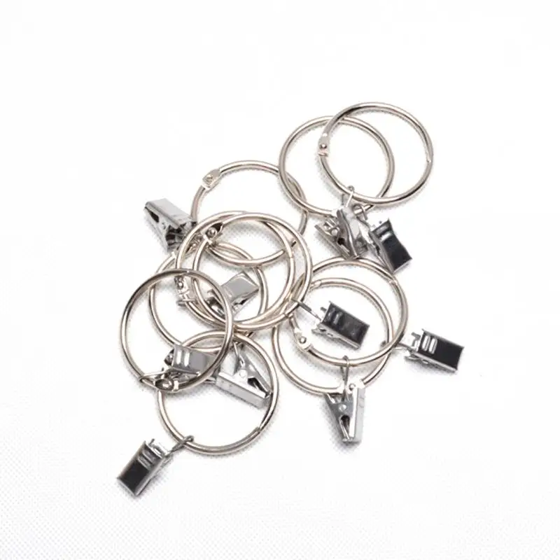 10 шт. прищепки из нержавеющей стали крюк зажимы для белья портативный