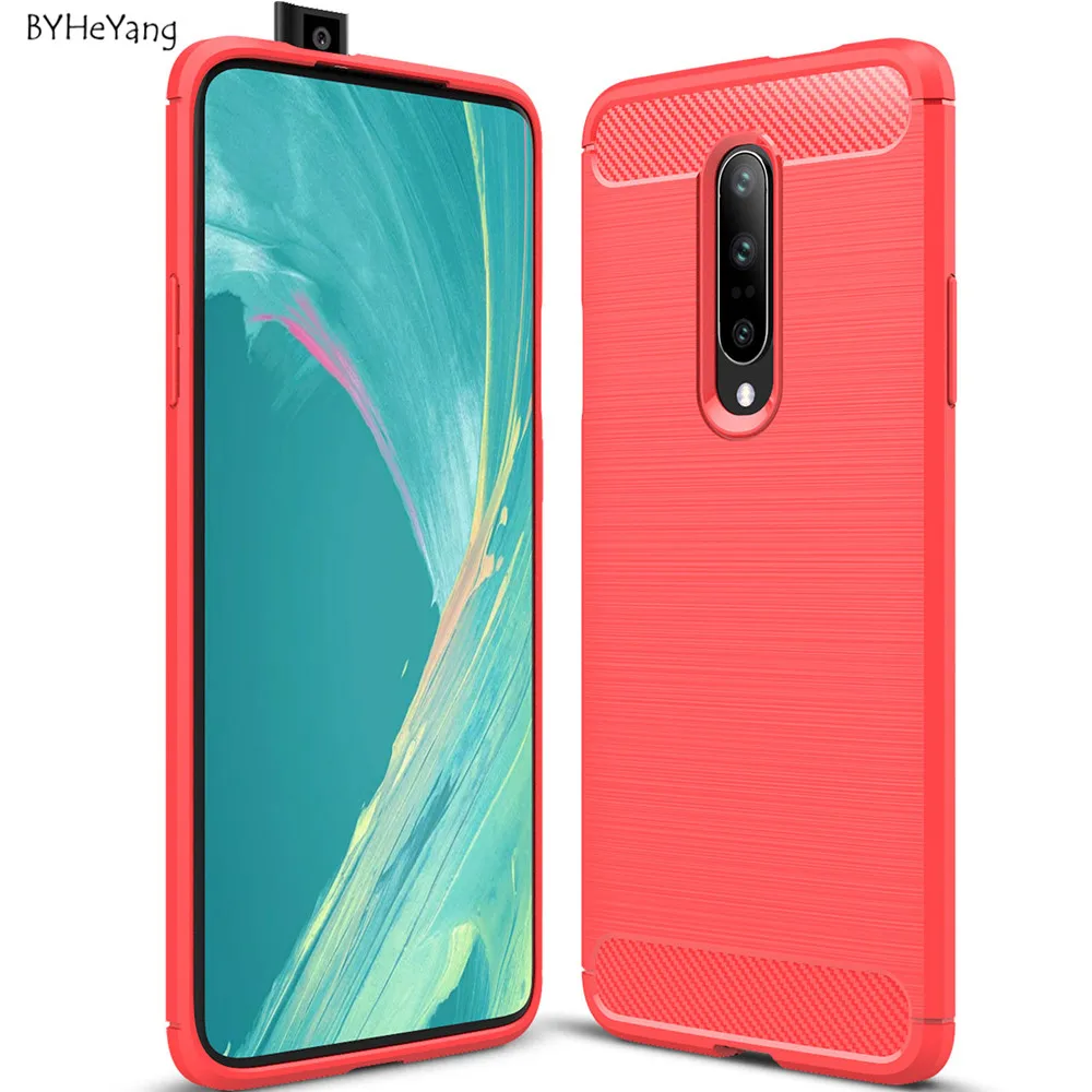 Чехол для Oneplus 7 Pro Мягкий Силиконовый противоударный защитный чехол из ТПУ Capa OnePlus