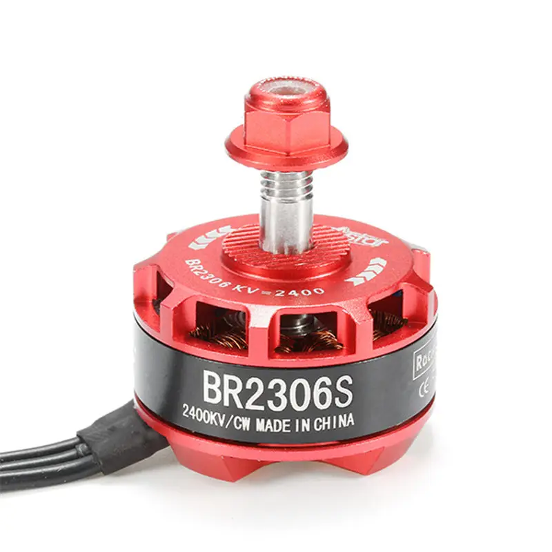 Высокое качество Racerstar Racing Edition 2306 BR2306S 2400KV 2 4S бесщеточный двигатель для