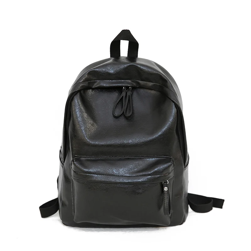 ACE LOVE Solid Shinning из искусственной кожи женский рюкзак большая школьная сумка на