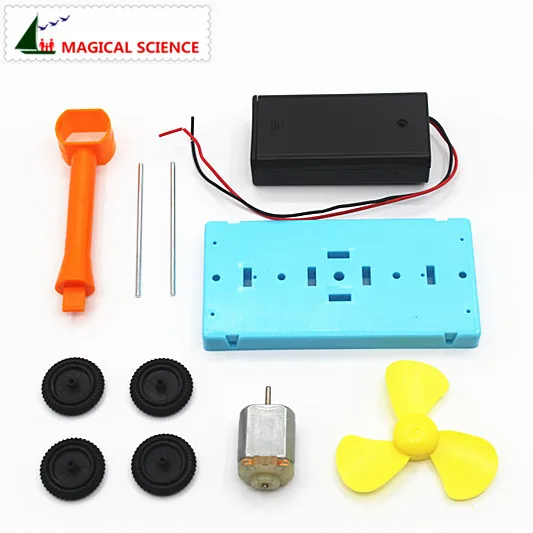 Научные эксперименты игрушки ручной работы ветровой автомобиль материал сделай