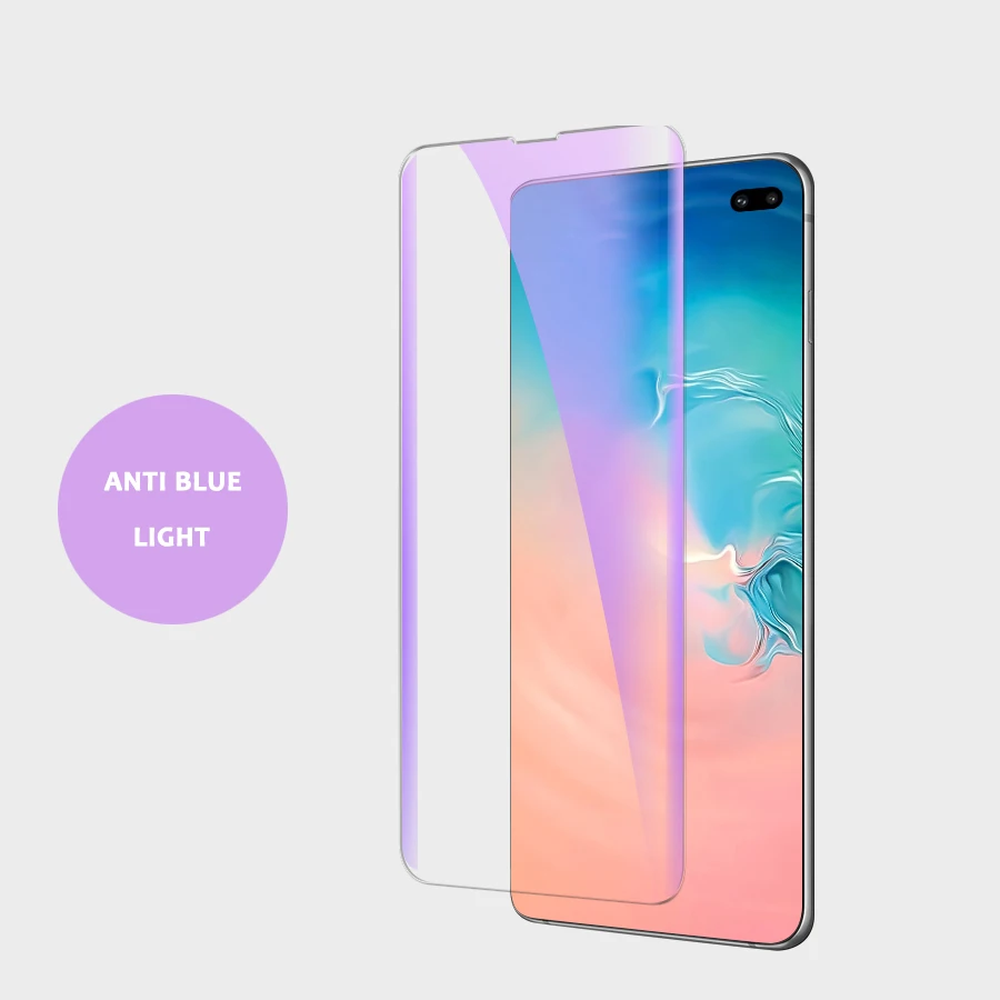 УФ клей полное покрытие защита экрана против синего света для Samsung S10e S10plus жидкое