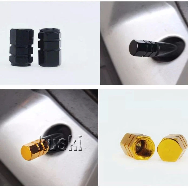 4Pcs Aluminum Car Tyre Valve Caps For Volkswagen VW Polo Passat B5 B6 CC Golf 4 5 6 7 Touran T5 Tiguan Bora Scirocco Accessories |