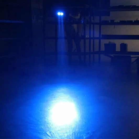 1 шт. 20 Вт светодиодные лампы для вилочных погрузчиков синий сигнальная лампа