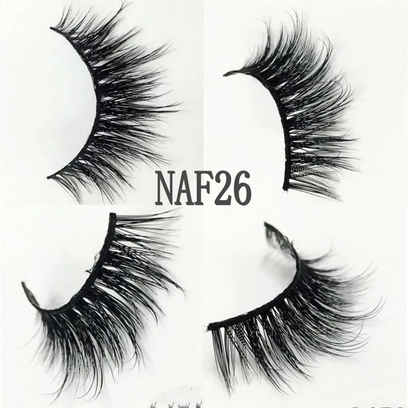 В США 3d Искусственные норковые ресницы Мягкие Накладные пушистые Wispy