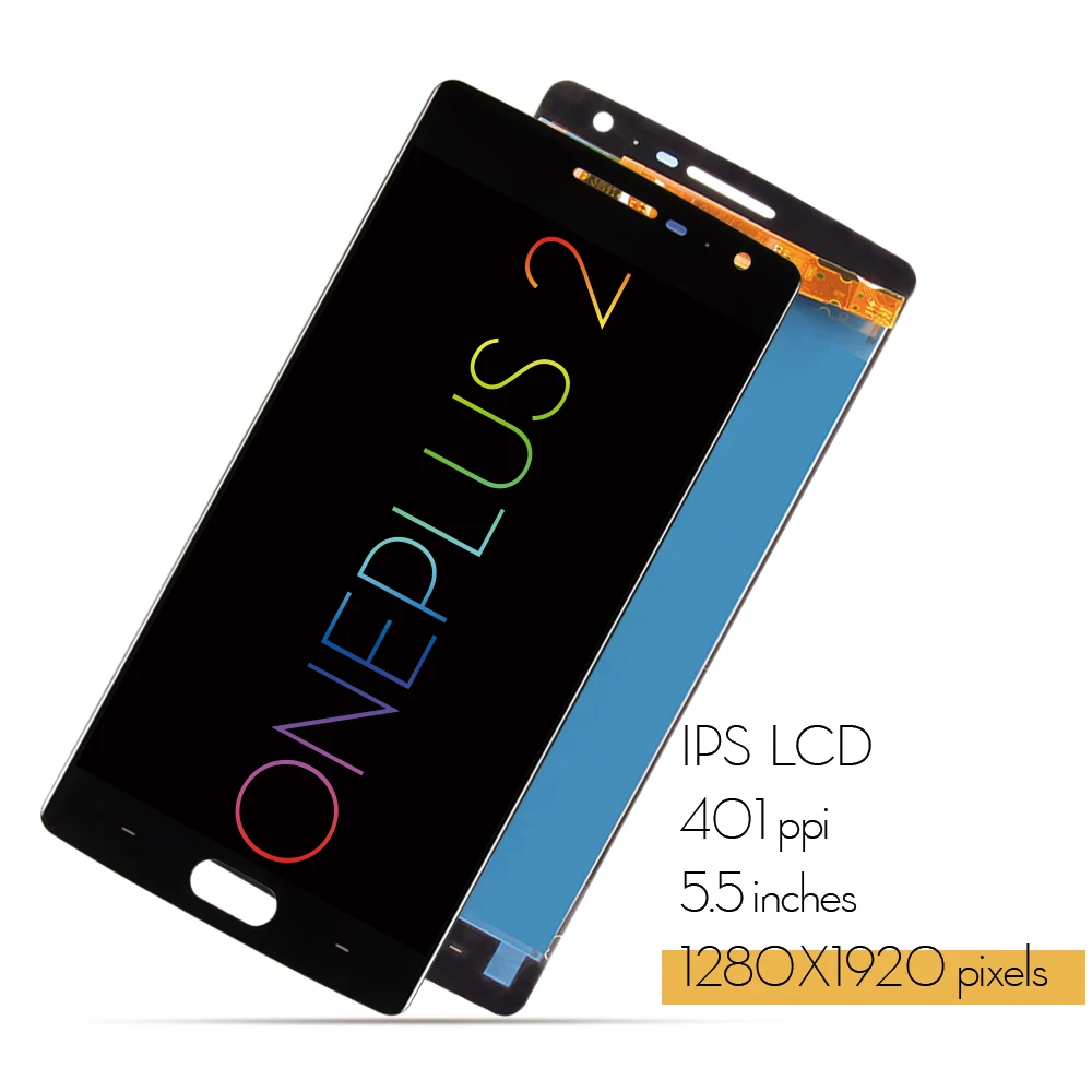 5.5'' LCD Display For OnePlus 2 With Touch Screen Digitizer One Plus Two Replacement Parts A2001 A2003 A2005 | Мобильные