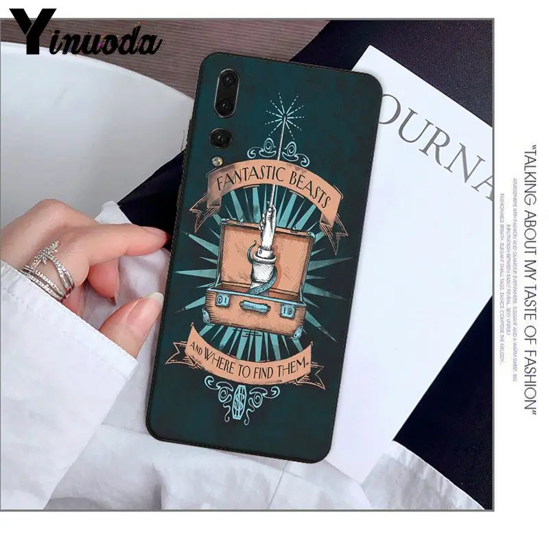 Yinuoda Фантастические звери Новинка чехол для телефона Fundas Huawei Mate10 Lite P20 Pro P9 P10 Plus View