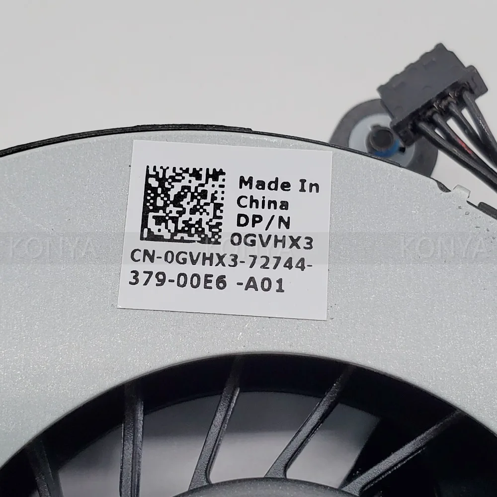 Новый оригинальный вентилятор охлаждения процессора Dell Alienware M17X R3 R4 GVHX3 0GVHX3