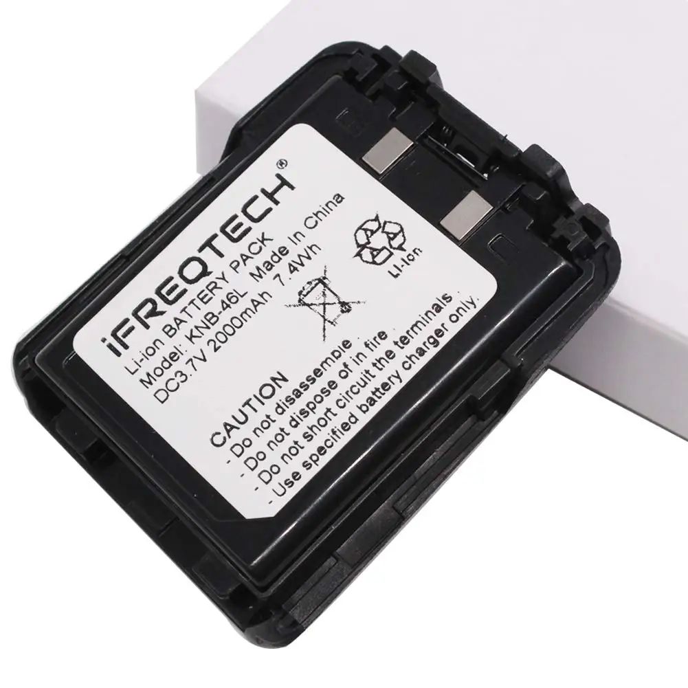 KNB 46L 46 литий ионная батарея 2000mAh для Kenwood TK 3230 TK3230 3238 3400 TK3400 Портативное