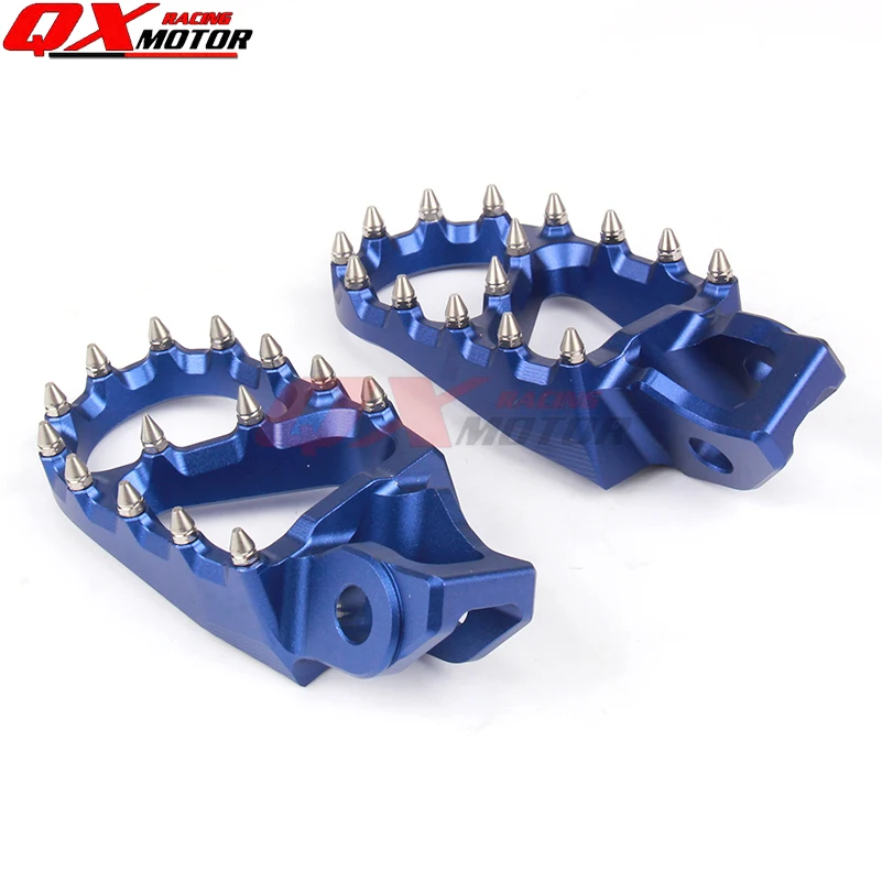 Синие 7075 подножки для ног педали YZ 85 125 250 YZ250F YZ426F YZ450F YZ125X YZ250X YZ250FX WR250F|Подставки под