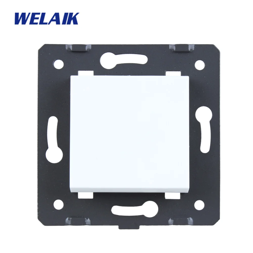 Welaik Кнопка 1Gang2Way переключатель Комплектующие для самостоятельной сборки