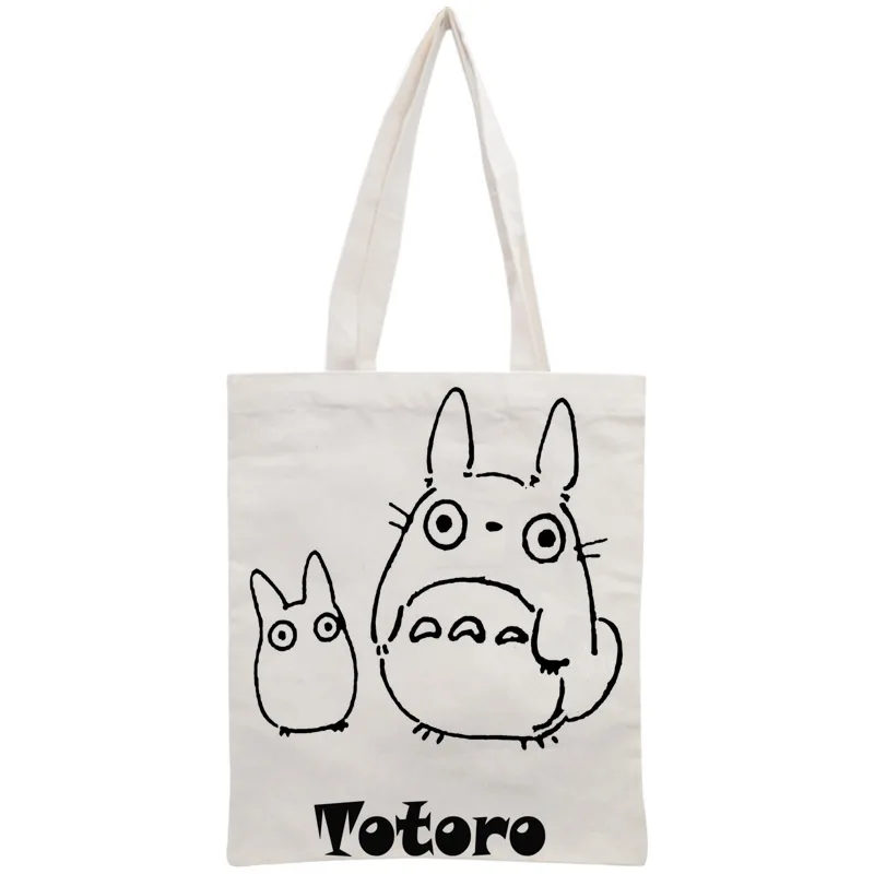 Сумка-тоут Totoro на заказ многоразовая Сумочка плечо складные хлопчатобумажные