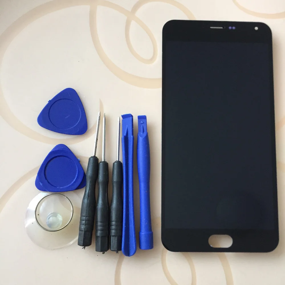 Для M2 Note для Meilan 2 Сенсорный экран дигитайзер датчик + ЖК-дисплей монитор панель в