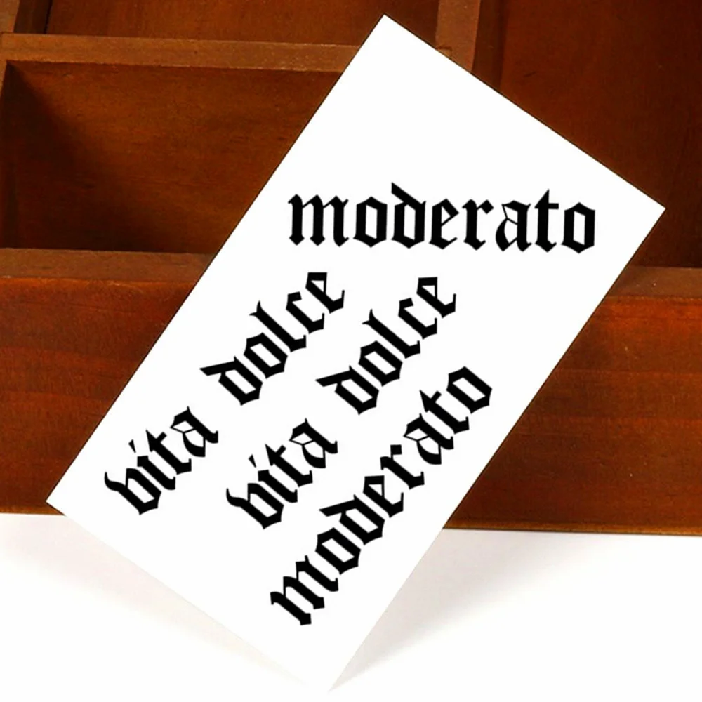 SHNAPIGN Милая жизнь флэш-Татуировка ручная наклейка 10 5*6 см маленькая