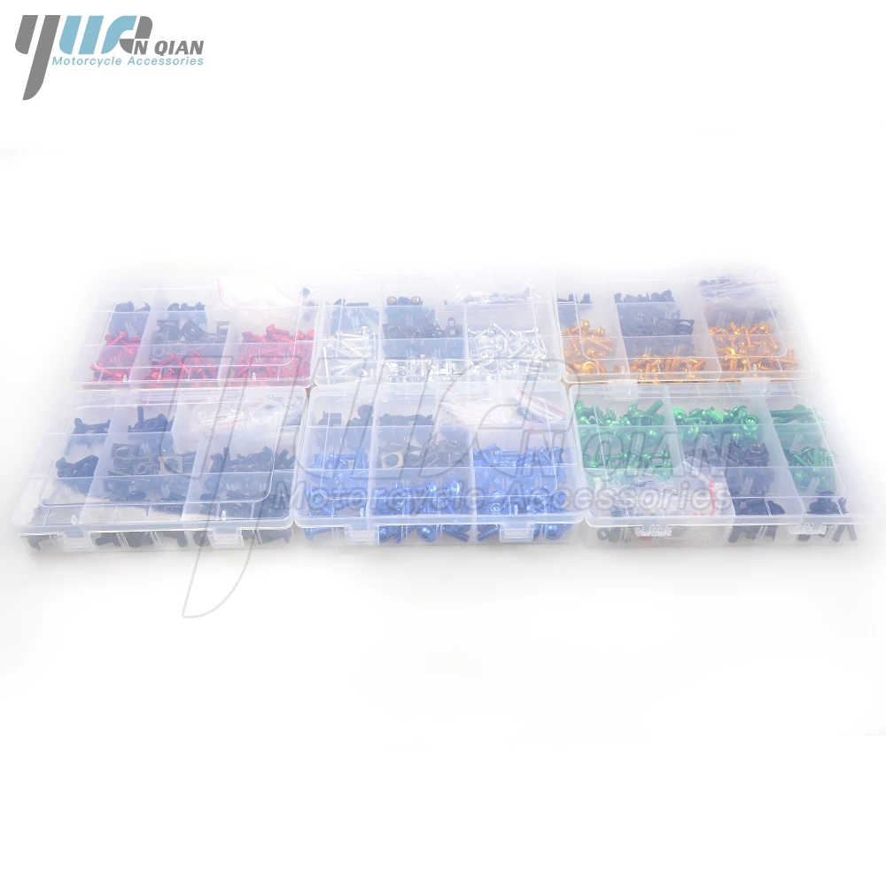 Мотоцикл YZF R6 полный обтекатель Болт Винты Комплект для Yamaha 1999 2000 2001 2002 R1 R6S R3 R125 R25