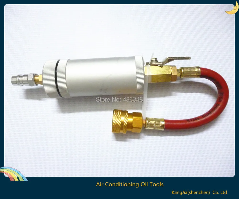 R134a Dye Refrigerant Oil Injection Freon In Line Injector With 1/4&quot Swivel Low Side New | Инструменты