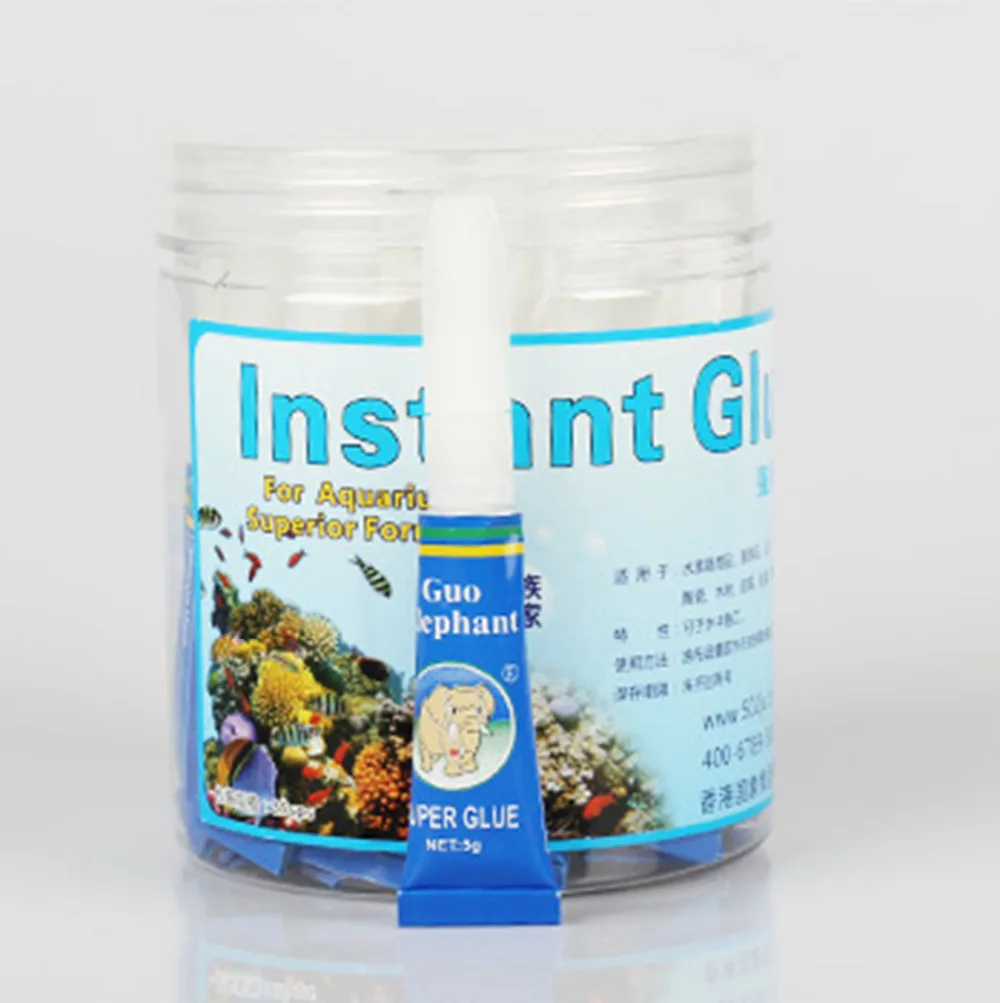 Водный растительный клей Гуо слон цианоакрилатный специальная формула для