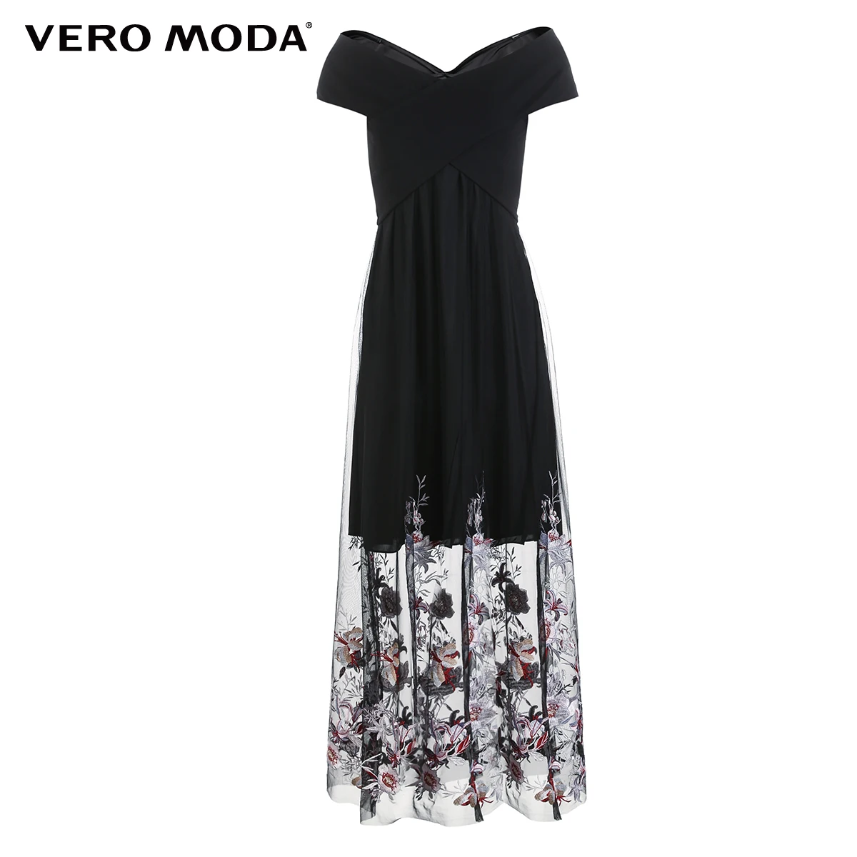 Vero Moda Новое Женское платье с цветочной вышивкой в стиле пэчворк | 31837B511