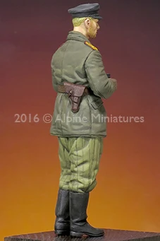 Коллекционная военная фигурка командира советского танка Роммеля времен Второй мировой войны, масштаб 1:35, из смолы, для хобби. (art.: 7a2f73278) - 7a2f73278