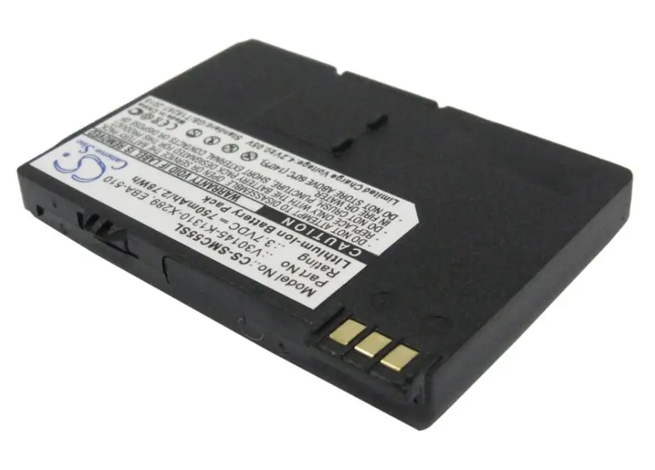EBA 510 аккумулятор Cameron Sino 750 мАч для Siemens A51 A52 A55 A56 A57 A60 A62 A65 A75 C55 C56 C60 C61 C70 C71