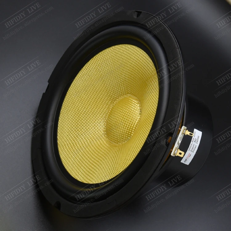 HI-FI DIY LIVE BK8-210S аудио HIFI 8 дюймов " Midbass Динамик для автомобиля 4/8 Ом 160 Вт стекловолокно Вибрационный таз громкоговоритель