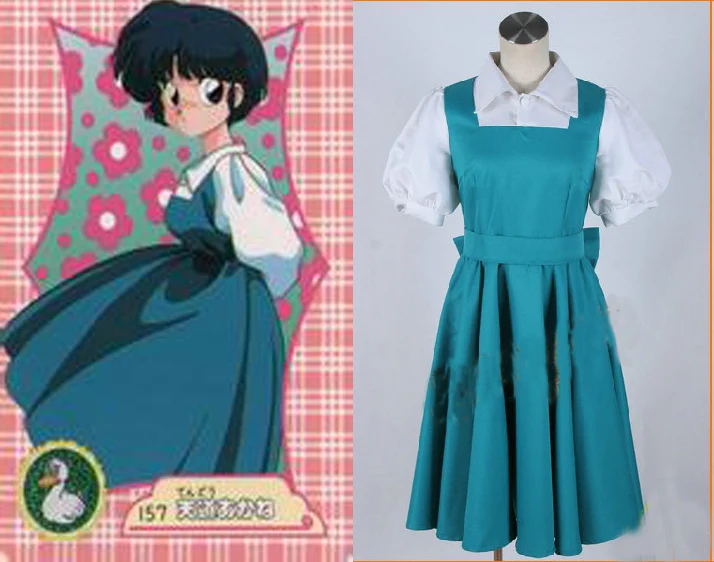 Бесплатная доставка костюм для косплея Ranma 1/2 Tendou Akane! 11 | Тематическая одежда и