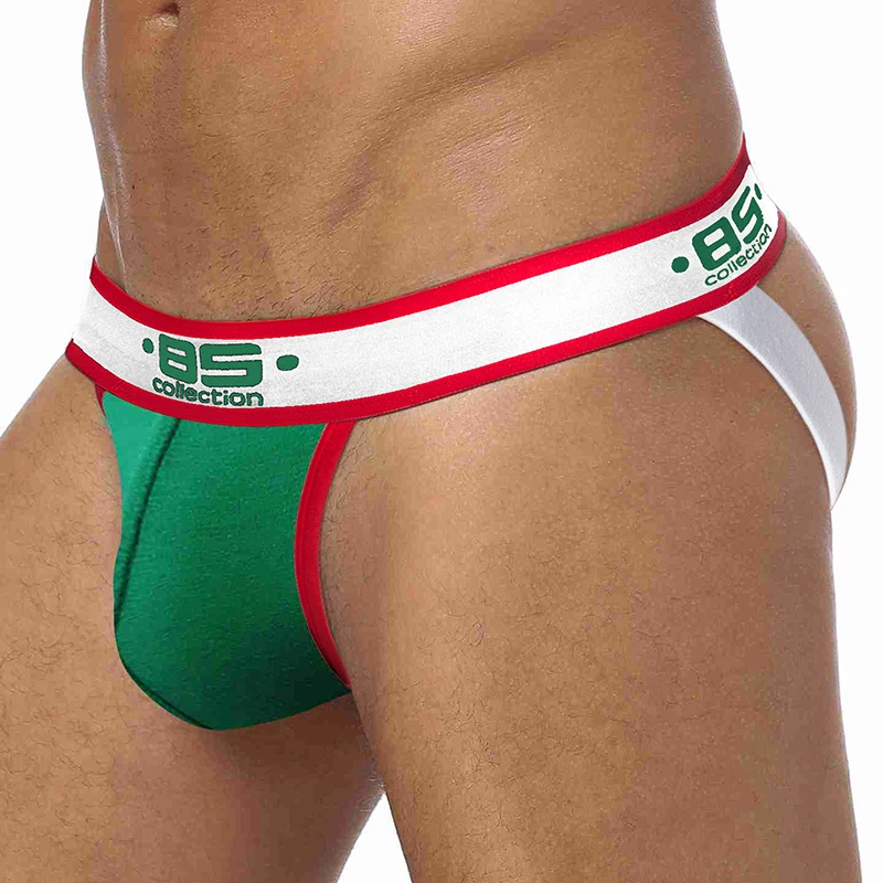 BS 5 шт./лот мужское нижнее белье для геев сексуальные бантики мужские трусы Cueca