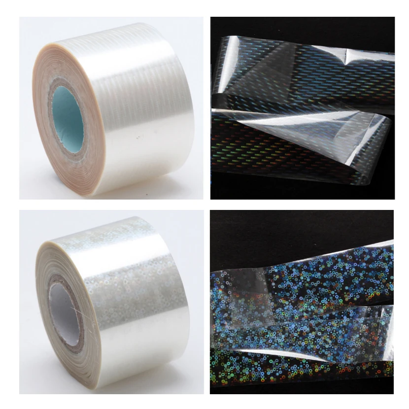 120m/roll Holographic Nail Foils Starry Sky Glitter Art Transfer Sticker Paper Wraps DIY Accessories 10 Designs | Красота и здоровье