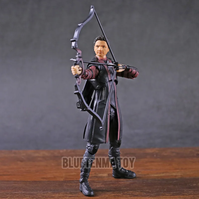 Мстители 2 Hawkeye Marvel фигурку SHF S.H.F Figuarts ПВХ Коллекционная модель игрушки супер