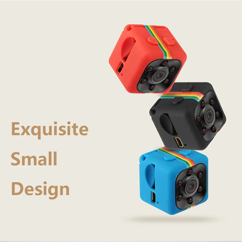 SQ11 Mini Camera Full HD 1080P Small Cam Recorder Micro Video with Night Vision Motion Sensor Portable Recording Device|Компактные