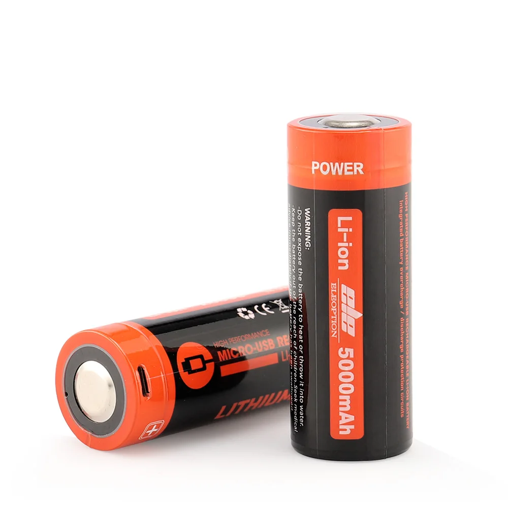 USB 26650 3,7 V 5000mah литий-ионная USB литиевая аккумуляторная батарея для мобильного питания, резервного питания