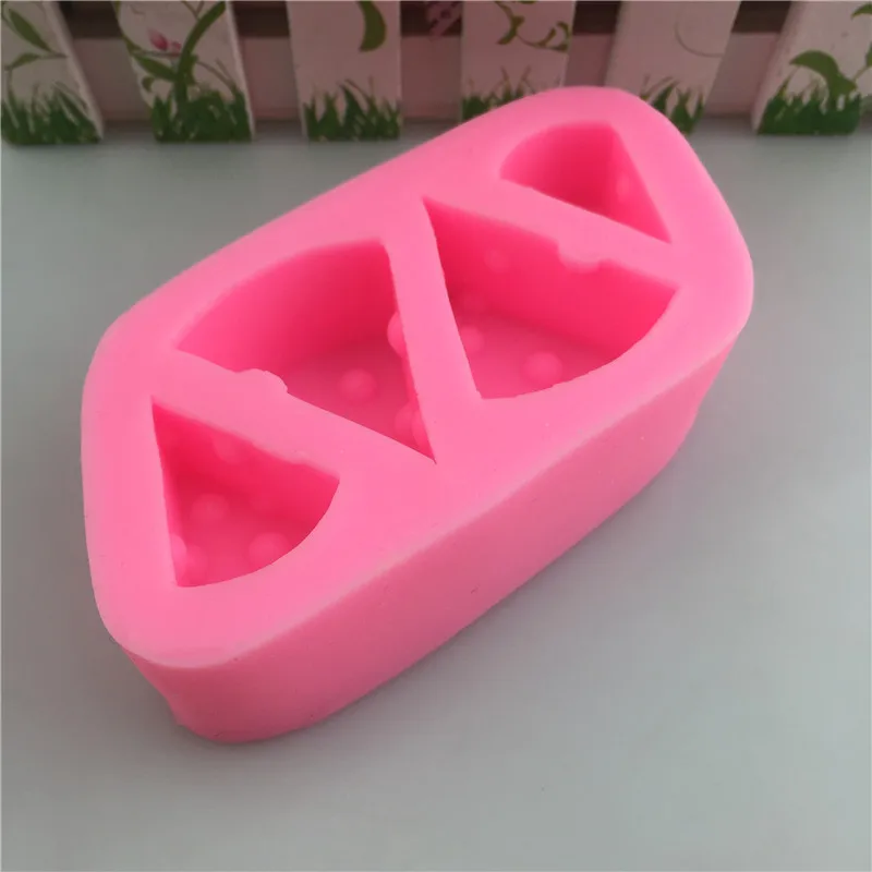 3D форма блока сыра помадка торт украшения формы Diy мыло конфеты желе шоколад | Дом