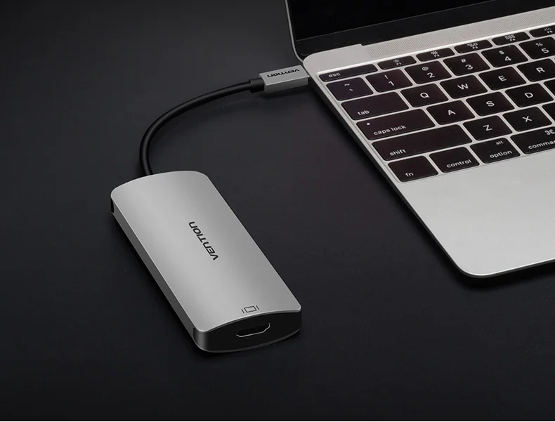 Vention USB C концентратор USB-C HDMI type C PD 3 USB 3,0 разветвитель адаптер для MacBook samsung Galaxy S9/S8/S8+ mate 10 концентратор USB type C
