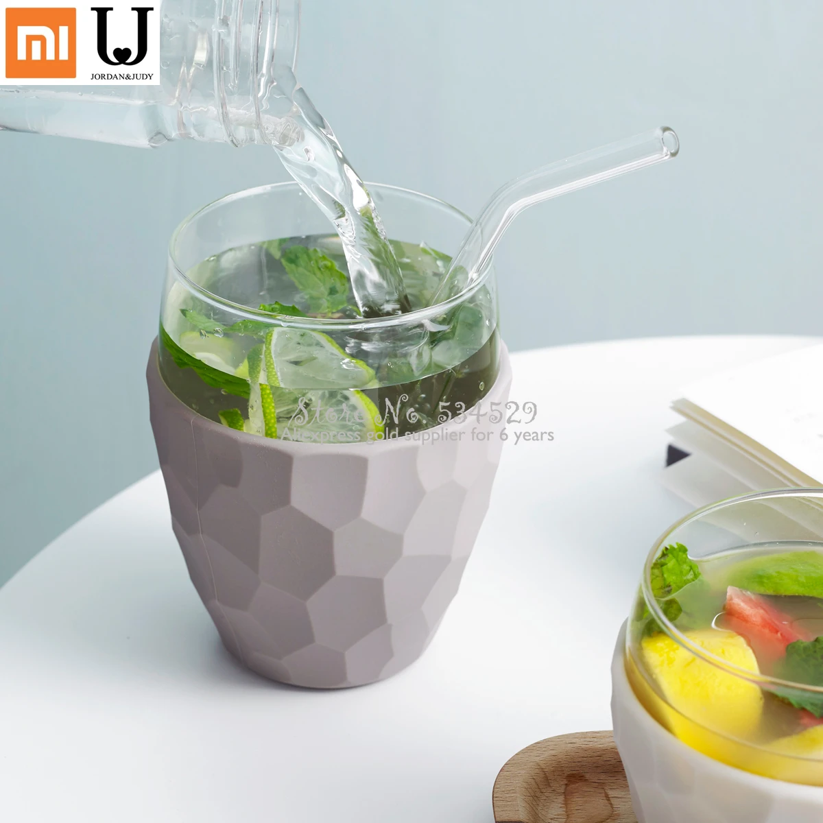 Умный дом xiaomi модная питьевая вода для бутылки с высоким боровым стеклом бытовой